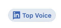 LinkedIn Top Voice badge